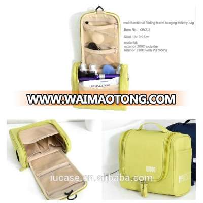 Military Custom Transparent PVC Canvas Roll UP Folding Mens Hanging Travel Toiletry Bag