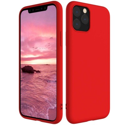 Soft Gel Rubber Bumper Anti-Slip Protective Liquid Silicone Phone Case for iPhone 11 Pro Max